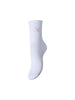 PIECES - SOCK - MOLLY EMBROIDER  - 17161481  - PINK M TULLE