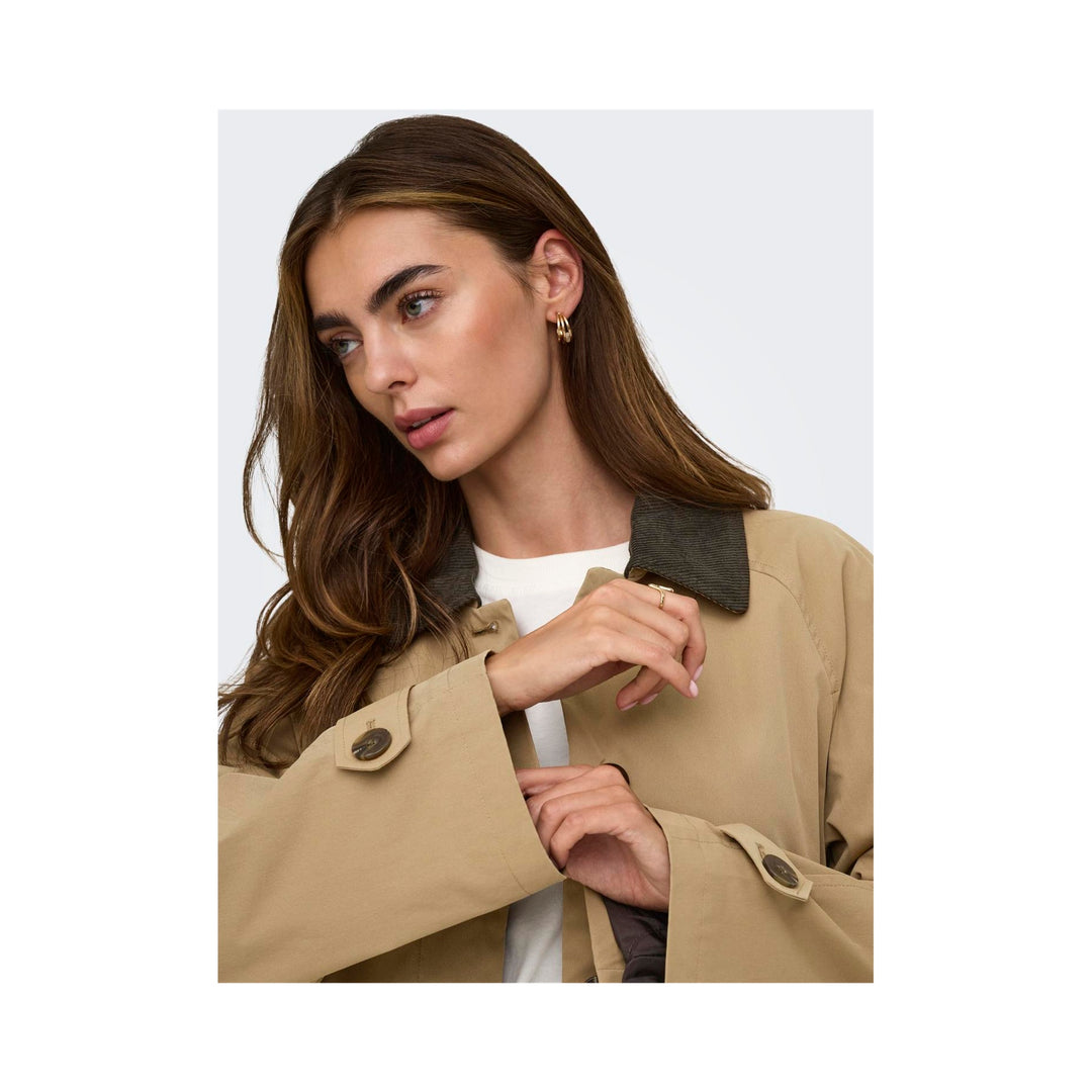 ONLY - COAT - ORCHID 15373747 - OTTER