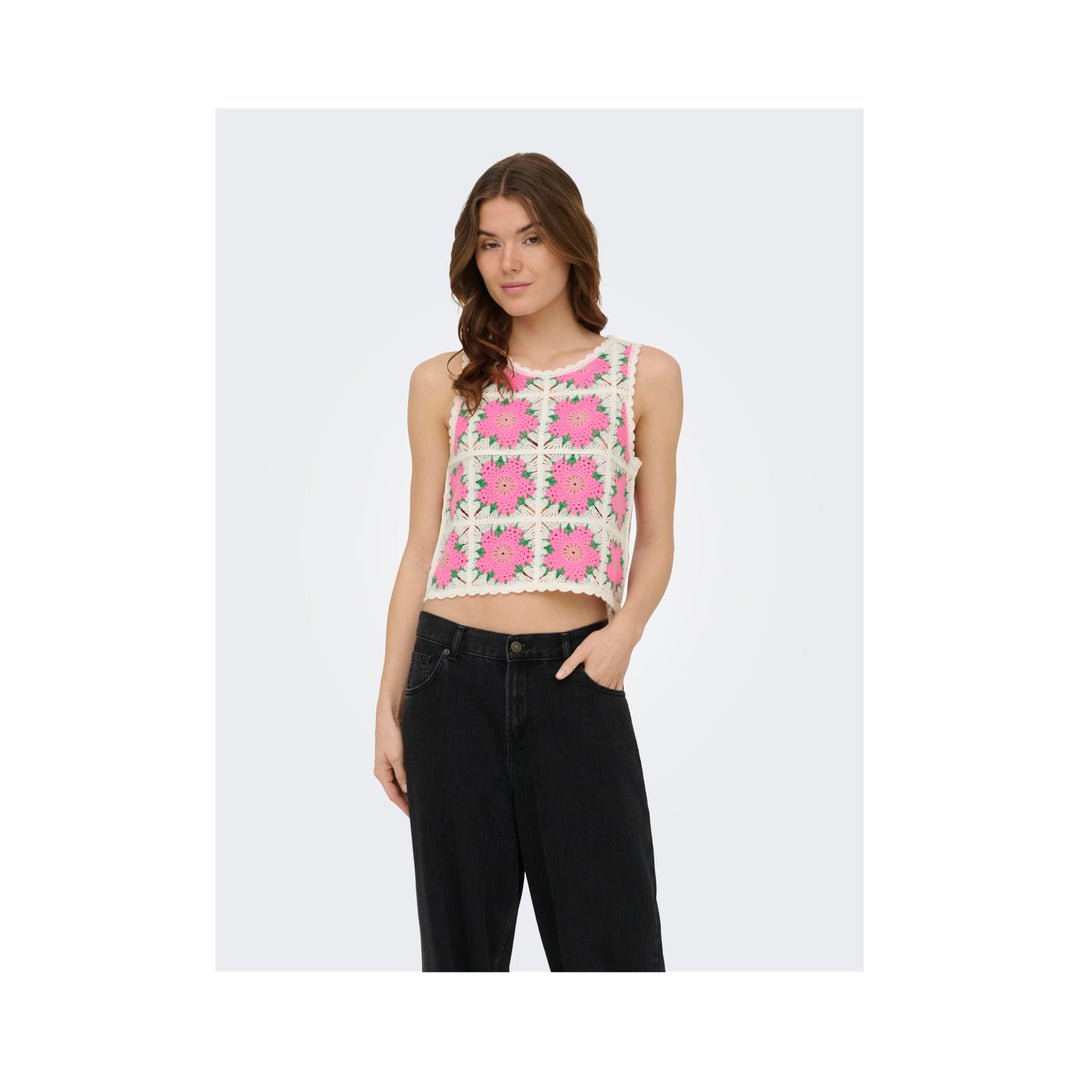 ONLY - TOP - EMMA 15377091 - BIRCH FLOWER/WILD ORCHID/ASH ROSE/JELLY BEAN