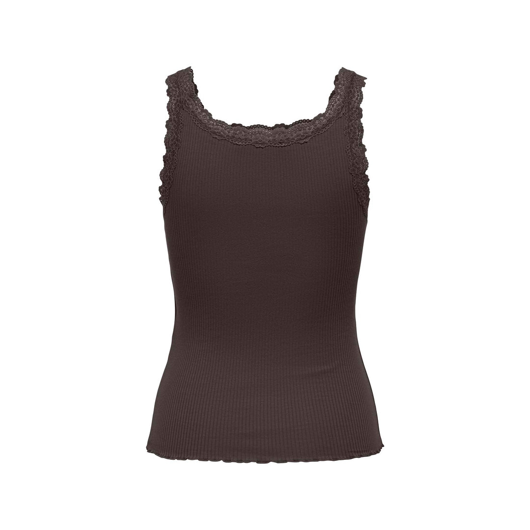 ONLY - TANKTOP - SARA SHARAI 15345994 - CHOCOLATE TORTE