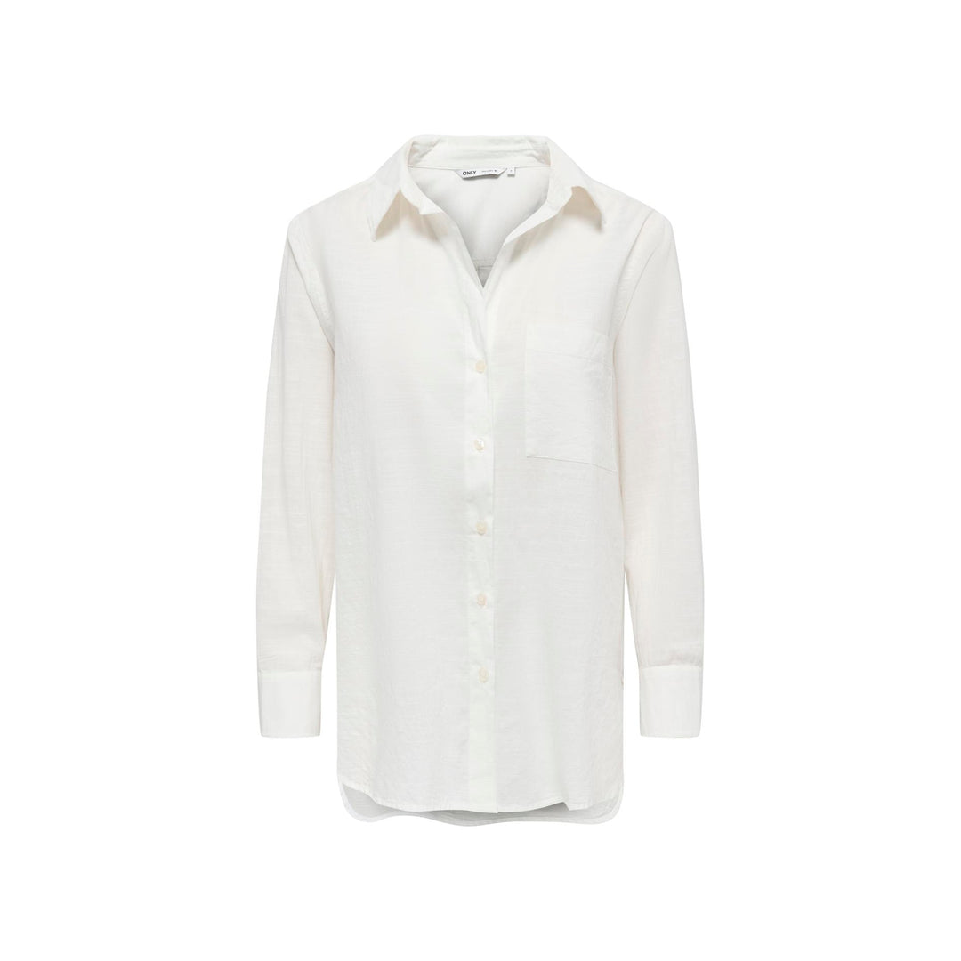 ONLY - SKJORTE - SALINA - 15335255 - CLOUD DANCER