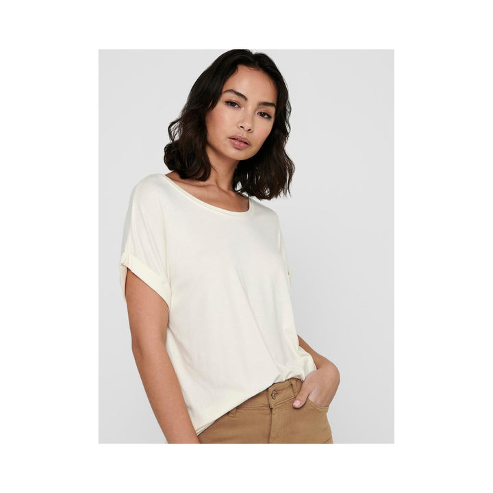ONLY - T-SHIRT - MOSTER 15106662 - ANTIQUE WHITE
