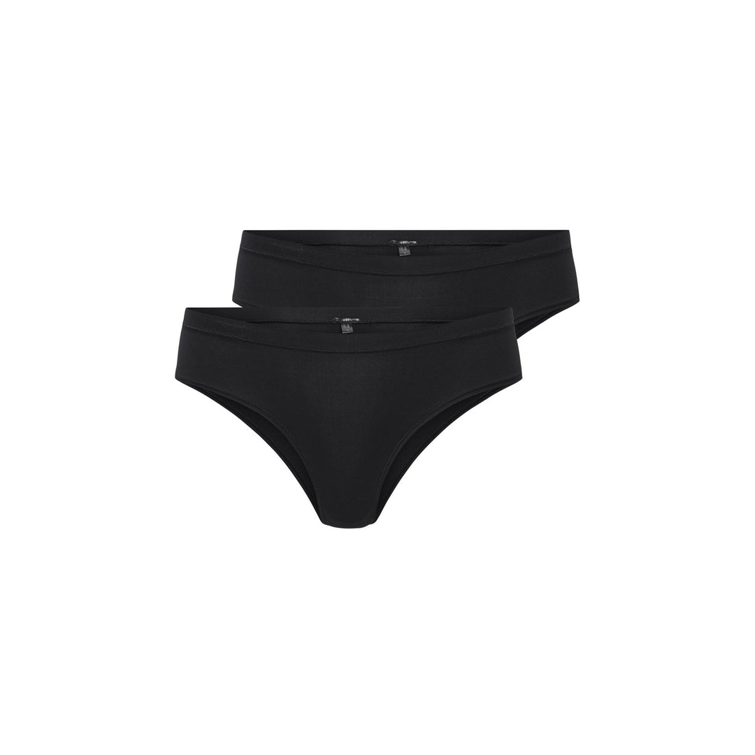 ONLY - 2-PAK TRUSSER - PEACHY BRAZIL 15354805 - SORT