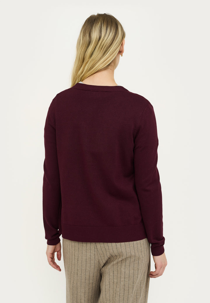 SOFT REBELS - CARDIGAN - MARLA SR120-213 -365 VINYARD WINE