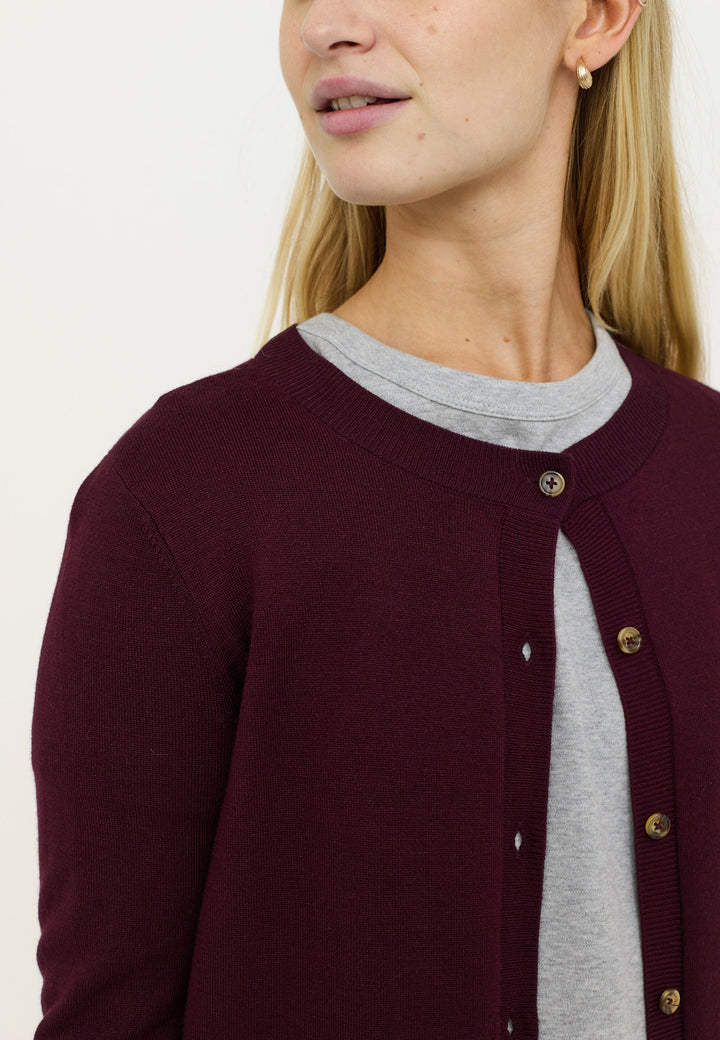 SOFT REBELS - CARDIGAN - MARLA SR120-213 -365 VINYARD WINE