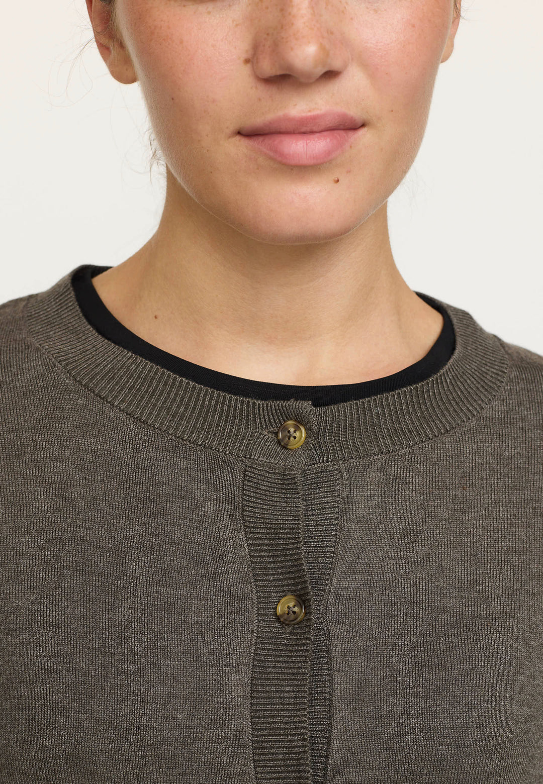 SOFT REBELS - CARDIGAN - MARLA SR120-213 -365 - 368 CANTEEN MELANGE