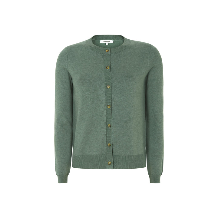 SOFT REBELS - CARDIGAN - MARLA SR120-213 -365 - 371 BALSAM GREEN MELANGE