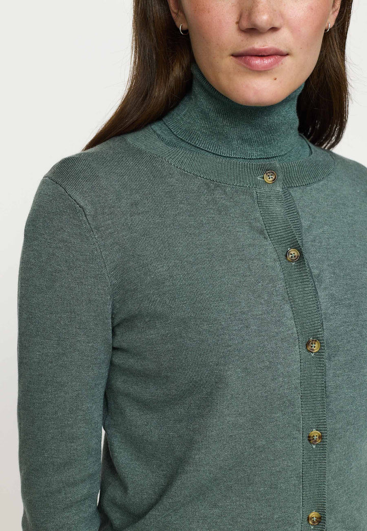 SOFT REBELS - CARDIGAN - MARLA SR120-213 -365 - 371 BALSAM GREEN MELANGE