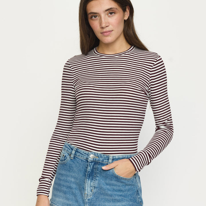 SOFT REBELS - BLUSE - FENJA - 124-303 - 365 - VINYARD WINE