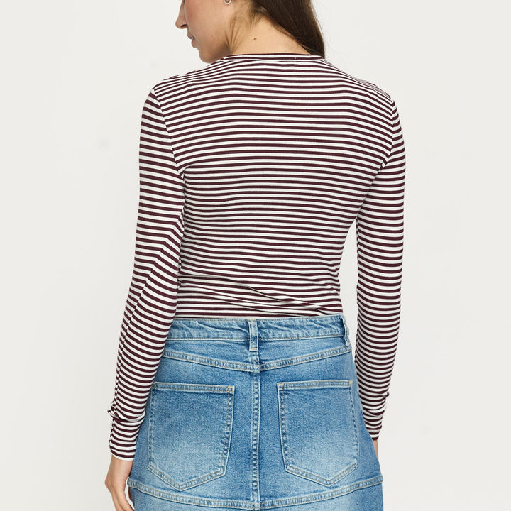SOFT REBELS - BLUSE - FENJA - 124-303 - 365 - VINYARD WINE