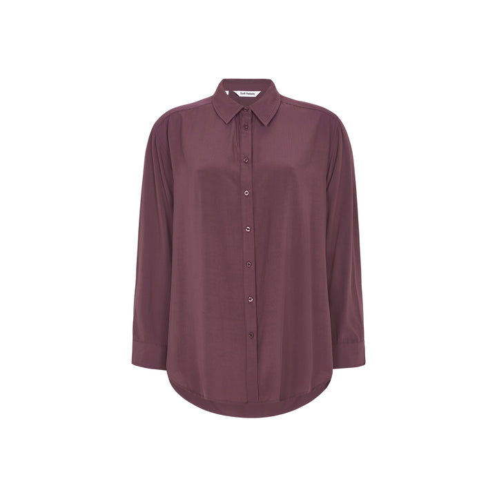SOFT REBELS - SKJORTE - FREEDOM LOOSE - 125-708 - 365 VINYARD WINE