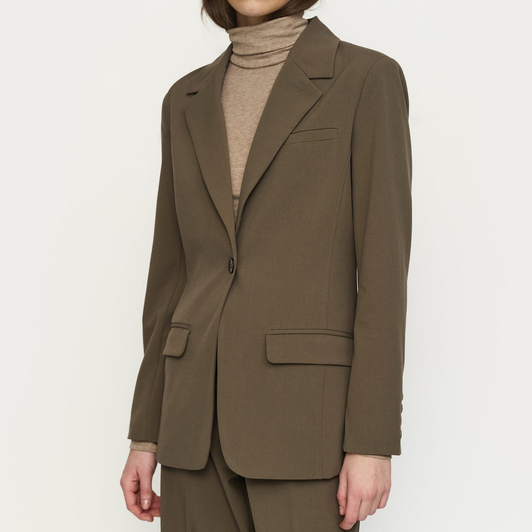 SOFT REBELS - BLAZER - VILJA - SR125-710 - CANTEEN