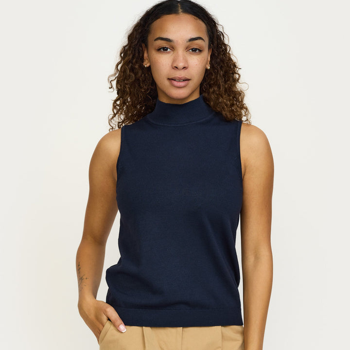 SOFT REBELS - TOP - MARLA TURTLENECK SR126-208 - TOTAL ECLIPSE