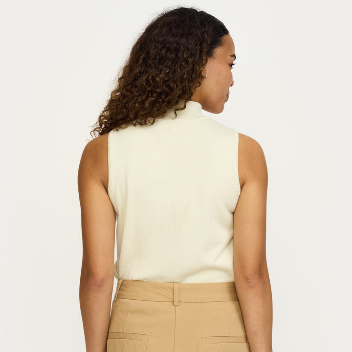 SOFT REBELS - TOP - MARLA TURTLENECK SR126-208 - ARCTIC WOLF
