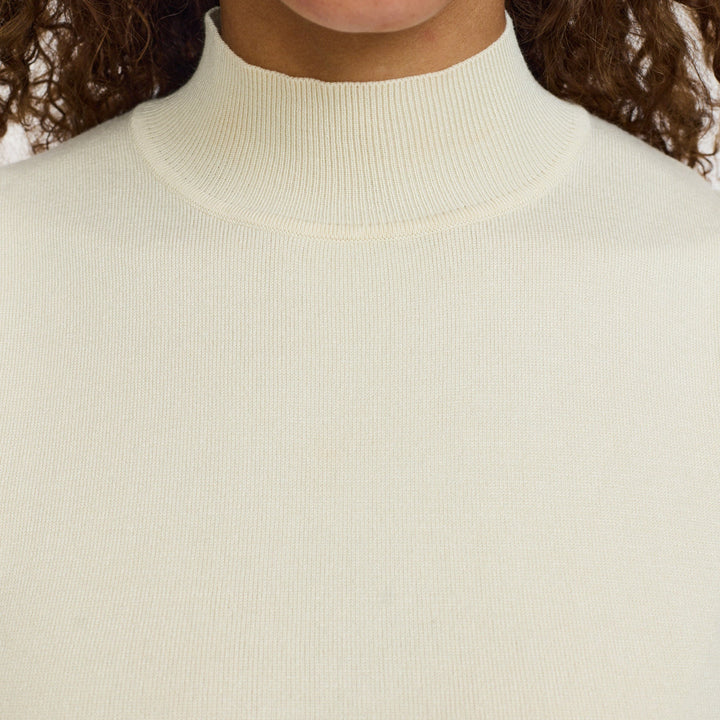 SOFT REBELS - TOP - MARLA TURTLENECK SR126-208 - ARCTIC WOLF