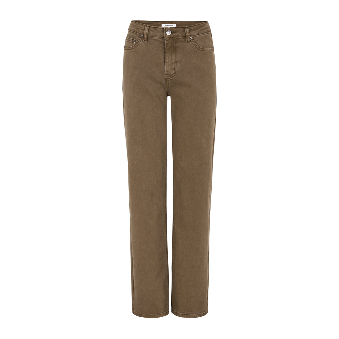 SOFT REBELS - JEANS - WILLA KILEA SR226-807 - SEPIA