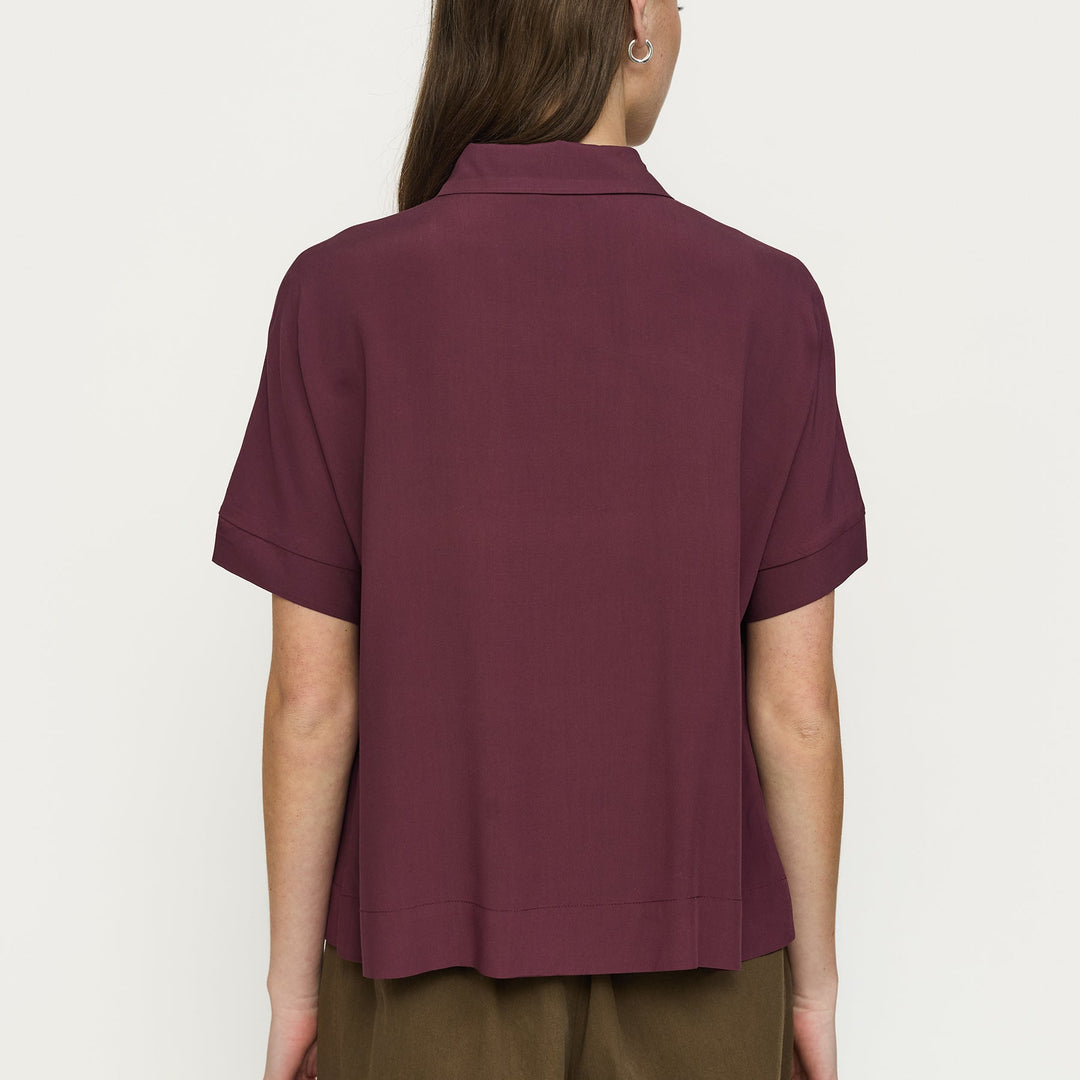 SOFT REBELS - SKJORTE - FREEDOM SR321-747 - VINYARD WINE
