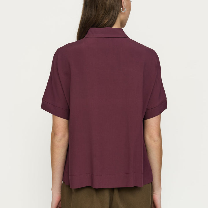 SOFT REBELS - SKJORTE - FREEDOM SR321-747 - VINYARD WINE