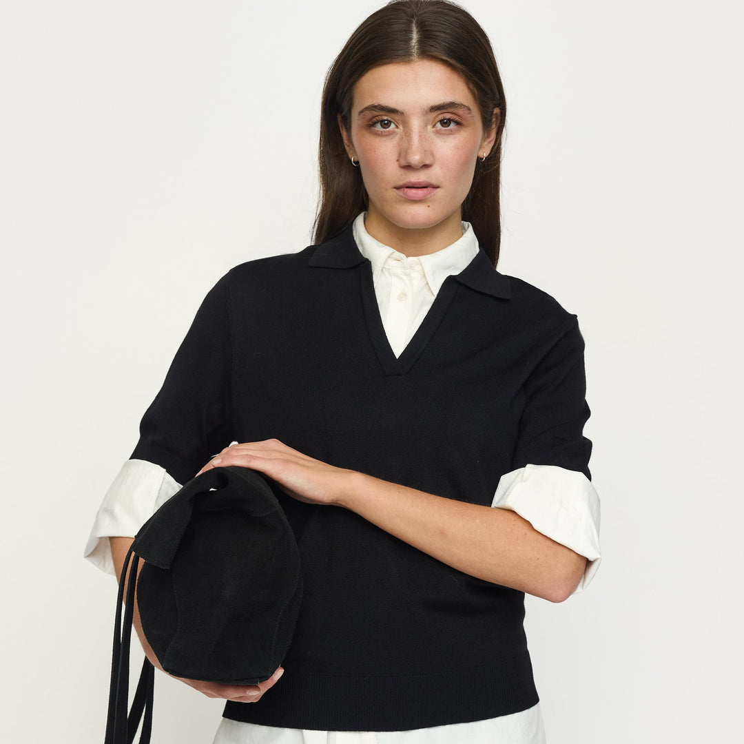 SOFT REBELS - POLO - PARKER - 426-200 - 001 - BLACK