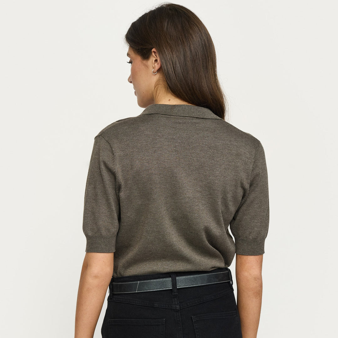 SOFT REBELS - POLO - PARKER - 426-200 - 368 - CANTEEN MELANGE