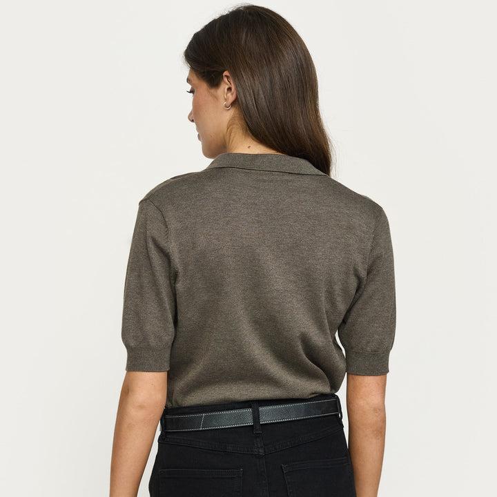 SOFT REBELS - POLO - PARKER - 426-200 - 368 - CANTEEN MELANGE
