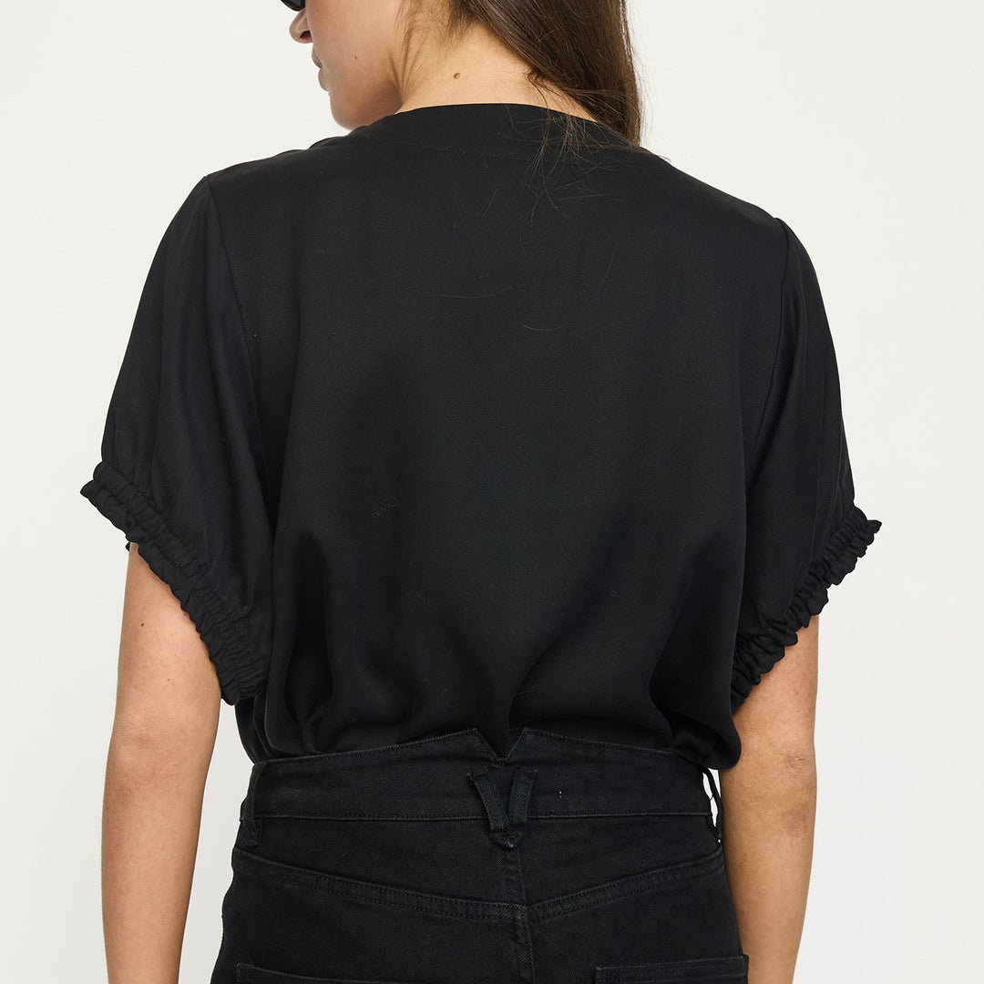 SOFT REBELS - BLUSE - RYLEE SR426-701 - SORT