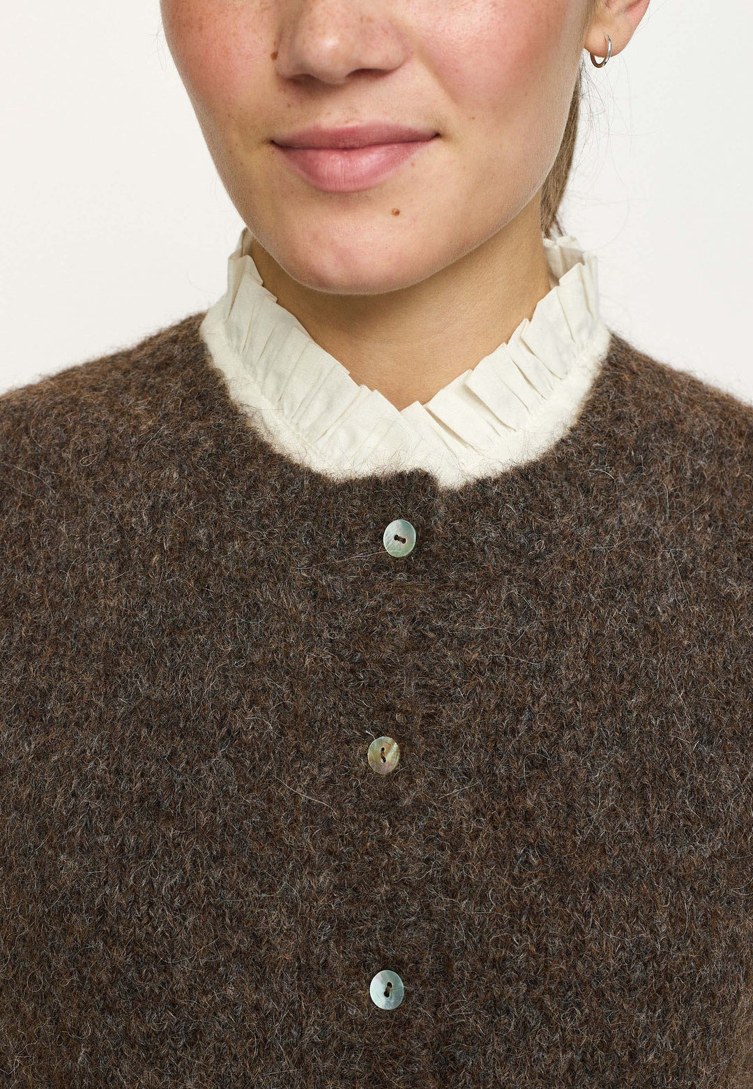 SOFT REBELS - STRIK VEST - CAMILLA 525-207 - DEMITASSE MELENACE