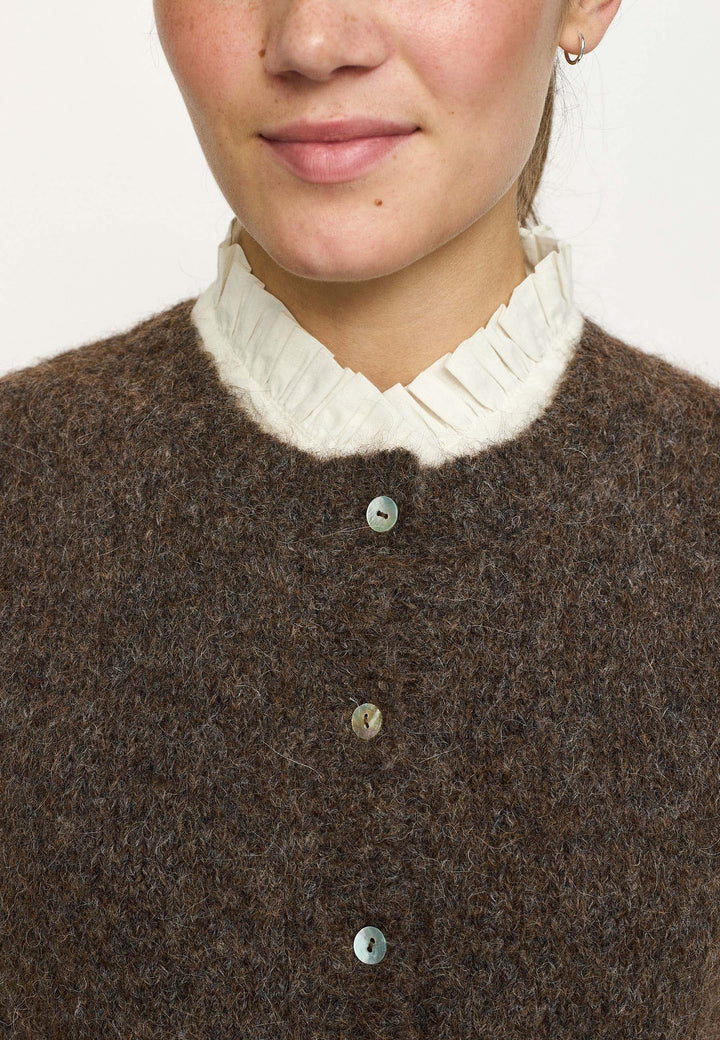 SOFT REBELS - STRIK VEST - CAMILLA 525-207 - DEMITASSE MELENACE