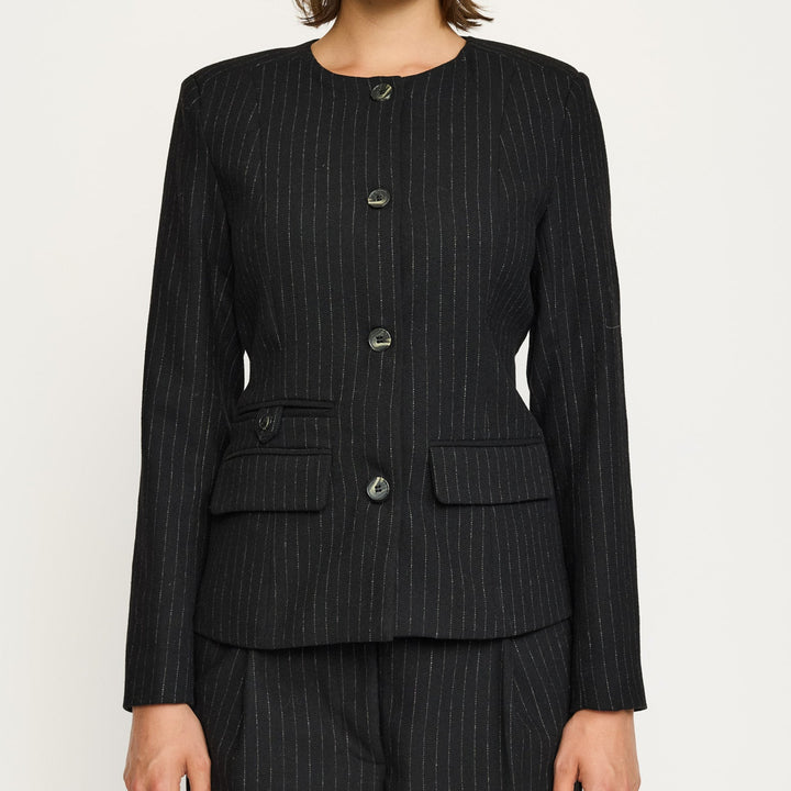 SOFT REBELS - BLAZER - YVONNE SR525-730 - BLACK