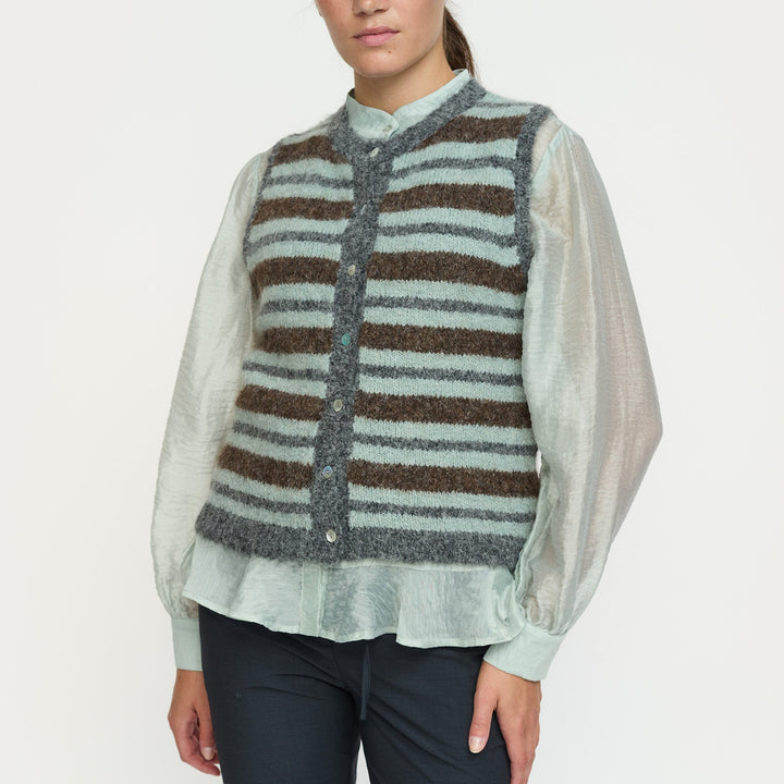 SOFT REBELS - STRIK VEST - CAMILLA 525-209 -386 PURITAN