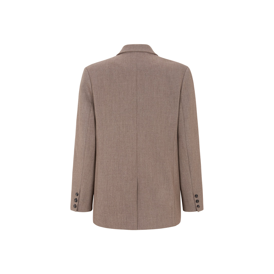 SOFT REBELS - BLAZER - AUBREE - 526-706 - 378 - SILVER MINK MELANGE