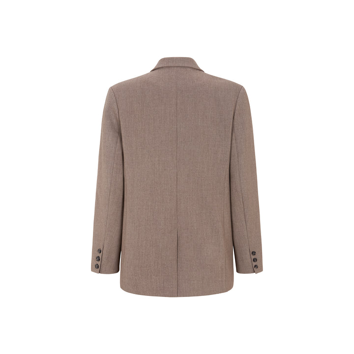 SOFT REBELS - BLAZER - AUBREE - 526-706 - 378 - SILVER MINK MELANGE