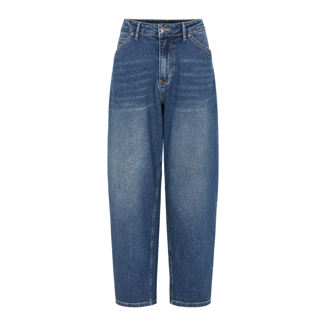 SOFT REBELS - BUKS - AMELIE - 526-803 - 919 - MID WASHED BLUE DENIM