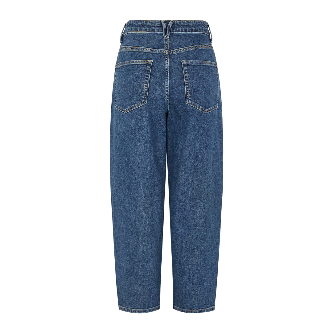 SOFT REBELS - BUKS - AMELIE - 526-803 - 919 - MID WASHED BLUE DENIM