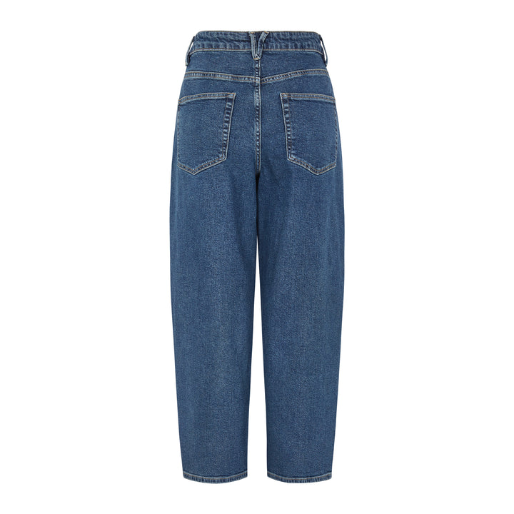 SOFT REBELS - BUKS - AMELIE - 526-803 - 919 - MID WASHED BLUE DENIM
