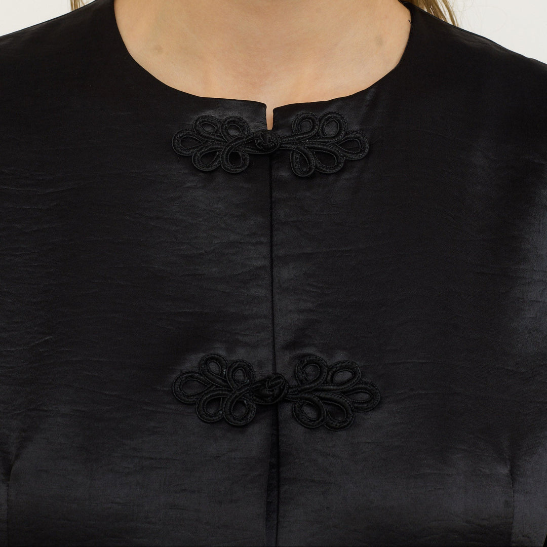 SOFT REBELS - BLUSE - SALMA - SR626-703 - 001 BLACK