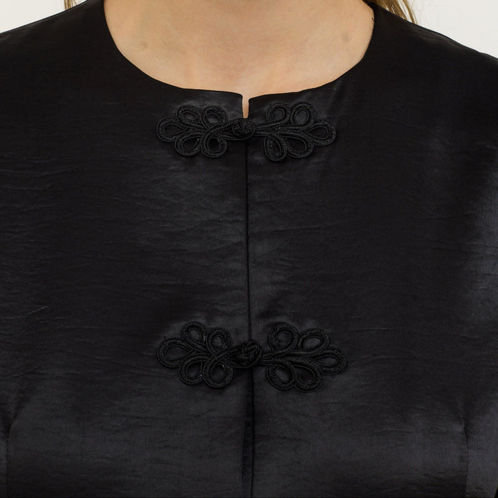 SOFT REBELS - BLUSE - SALMA - SR626-703 - 001 BLACK