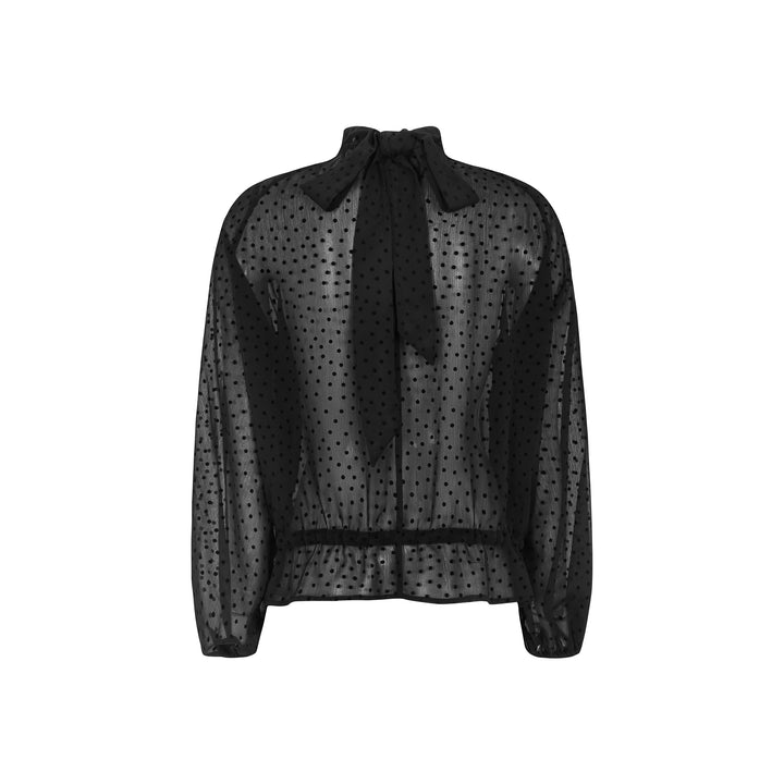 SOFT REBELS - BLUSE - SABELLA - SR626-711 - 001 BLACK