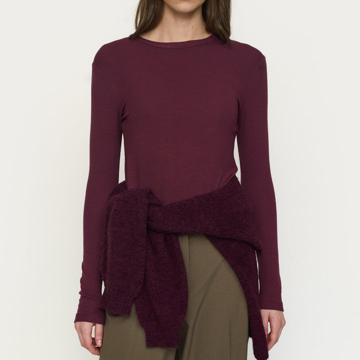 SOFT REBELS - BLUSE - FENJA - AW22-300 - 365 - VINYARD WINE