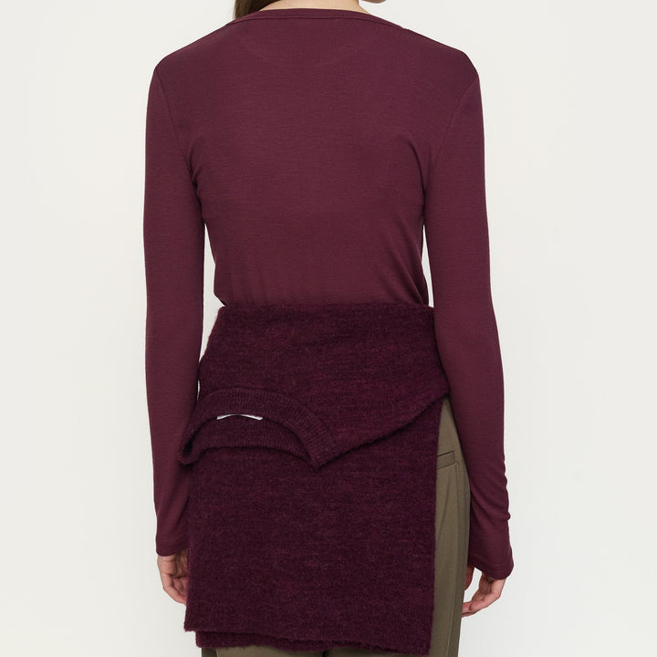 SOFT REBELS - BLUSE - FENJA - AW22-300 - 365 - VINYARD WINE