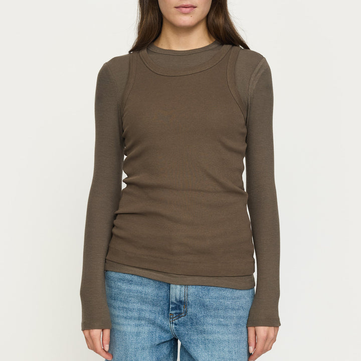 SOFT REBELS - BLUSE - FENJA - AW22-300 - 368 - CANTEEN