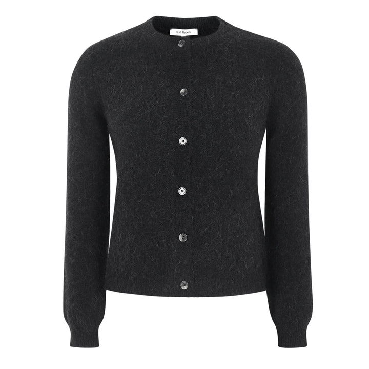 SOFT REBELS - CARDIGAN - ALLISON SRX2112-200 - SORT
