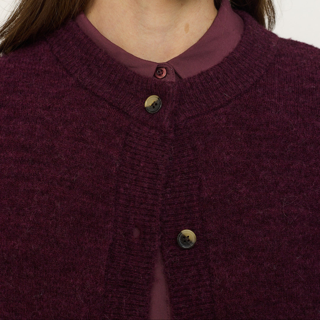 SOFT REBELS - CARDIGAN - ALLISON - 2112-200 - 365 - VINYARD WINE