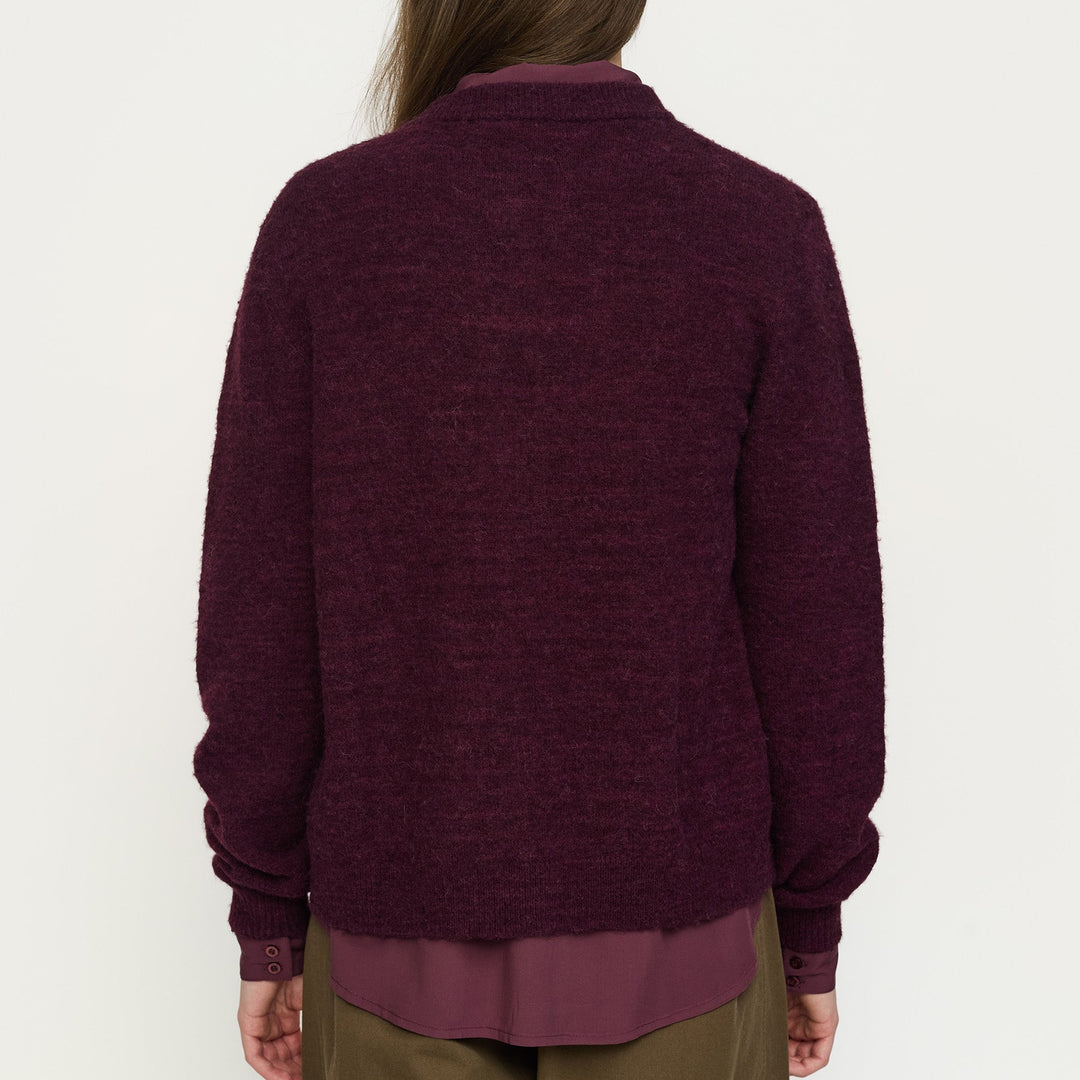 SOFT REBELS - CARDIGAN - ALLISON - 2112-200 - 365 - VINYARD WINE