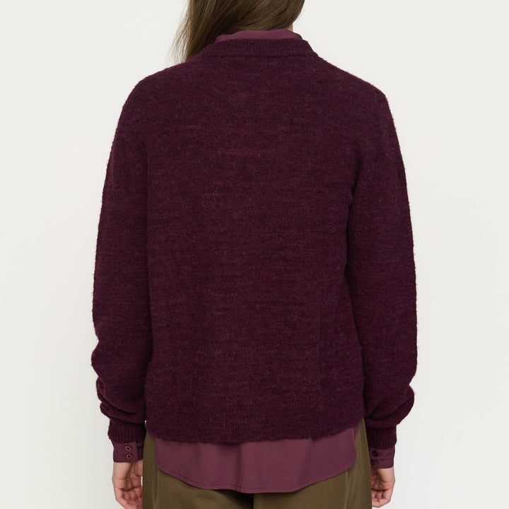 SOFT REBELS - CARDIGAN - ALLISON - 2112-200 - 365 - VINYARD WINE