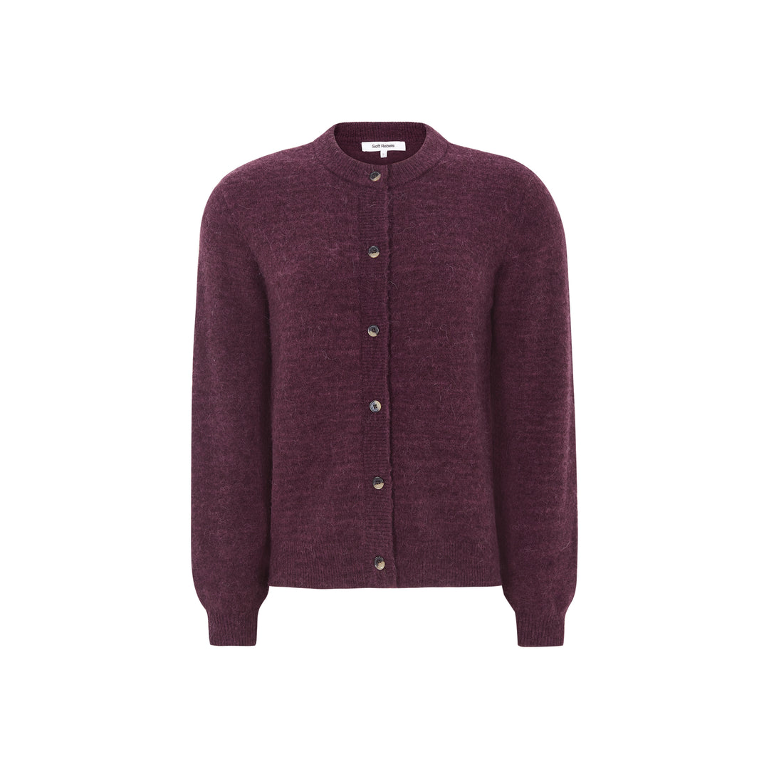 SOFT REBELS - CARDIGAN - ALLISON - 2112-200 - 365 - VINYARD WINE