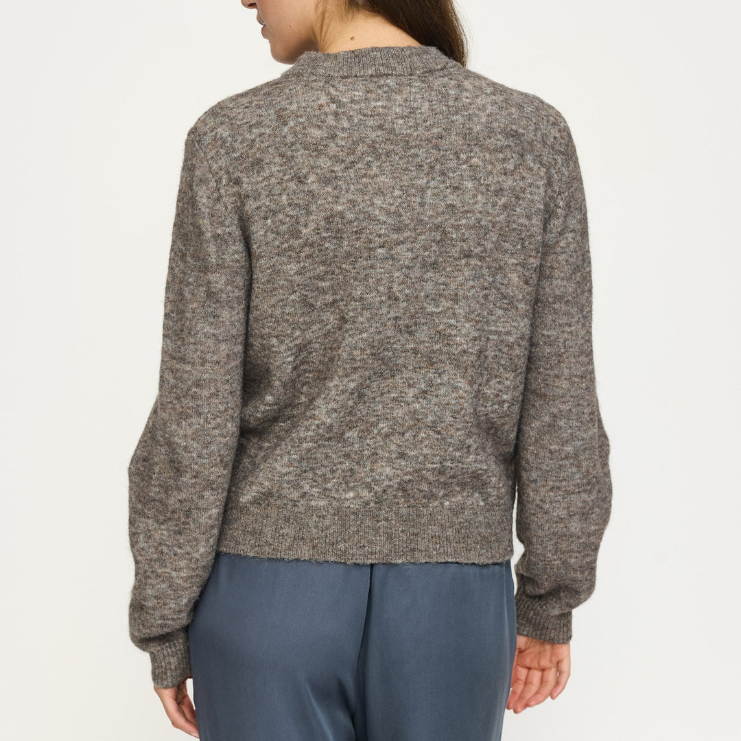 SOFT REBELS - CARDIGAN - ALLISON - 2112-200 - 383 - DEMITASSE MELANGE