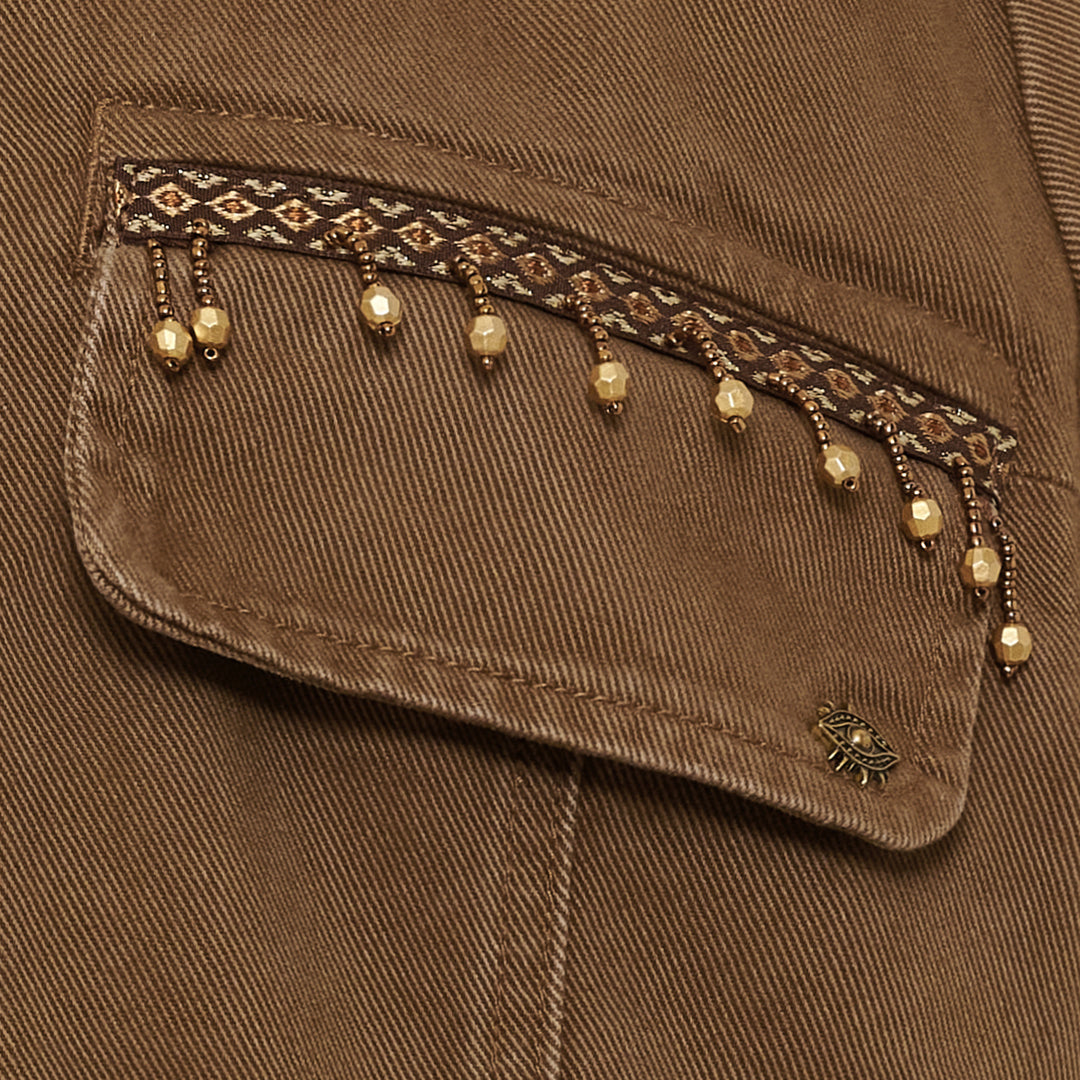 MARTA DU CHATEAU - JAKKE - AVIANA - SW3187 - CAMELLO