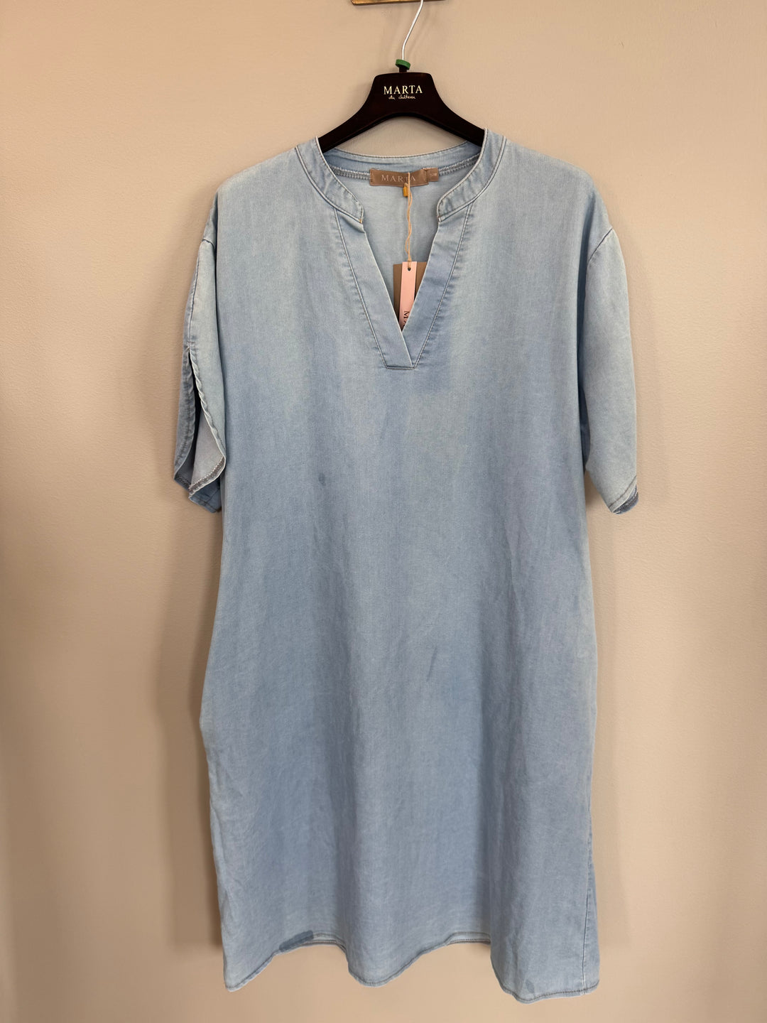 MARTA DU CHATEAU - KJOLE - SOFINA SW59699 - LIGHT DENIM
