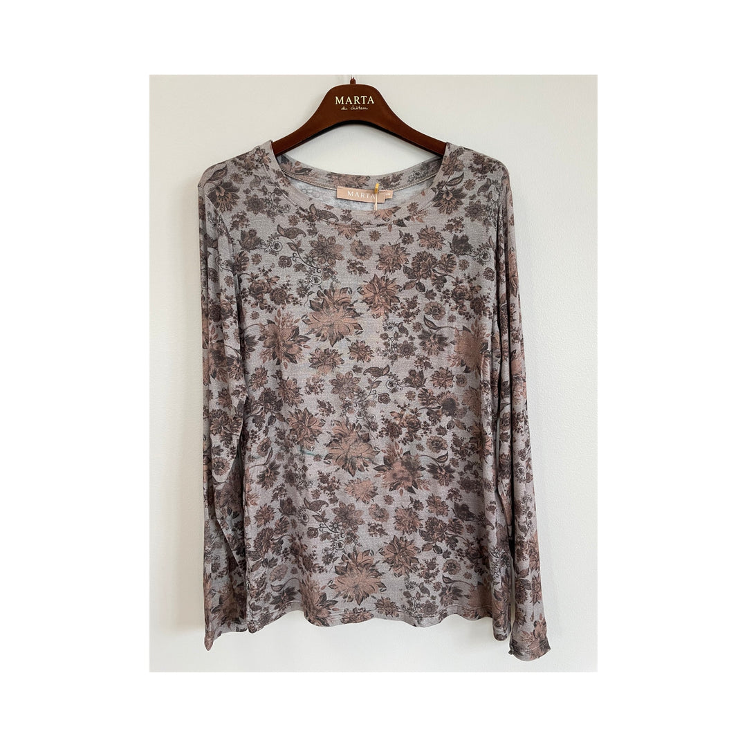 MARTA DU CHATEAU - TOP - ELISSA 7914 - FANGO11279TPD